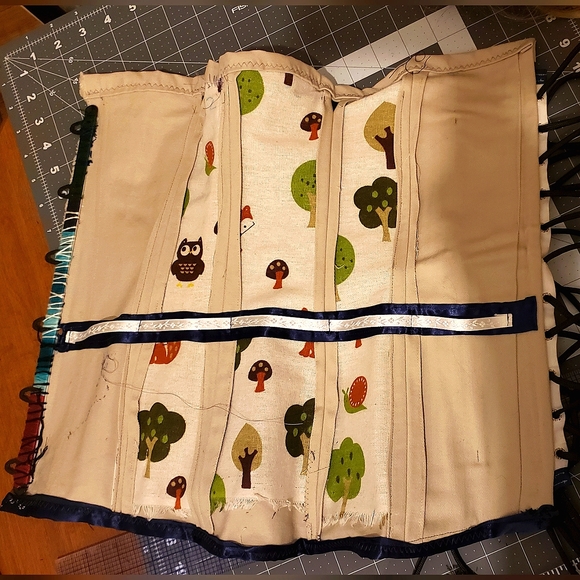 Handmade cotton corset. - Picture 3 of 7